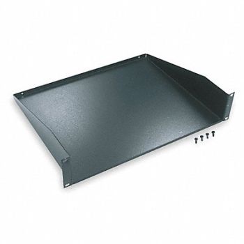 HUBBELL PREMISE WIRING Shelf Cantilevered Blk, 5LV88