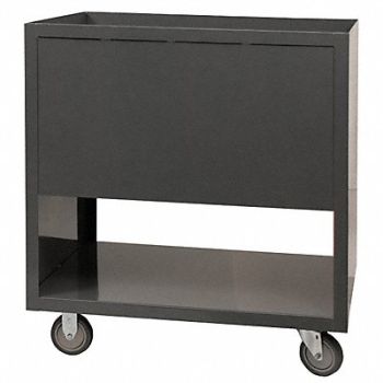 GRAINGER APPROVED Solid Box Truck 1200 lb 24x48, 5LVG2