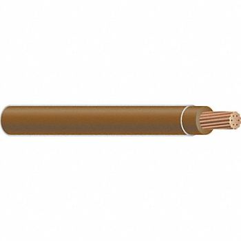SOUTHWIRE Building Wire 14AWG THHN Str Brn 2500ft, 4WZD8