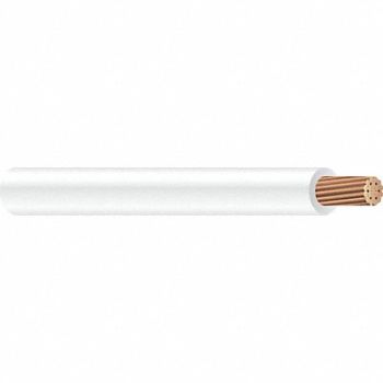 SOUTHWIRE Hookup Wire/MTW 14AWG 500ft Wht, 5LWZ7