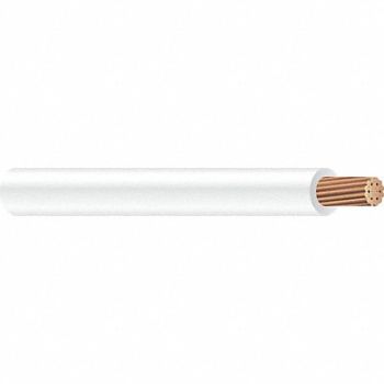 SOUTHWIRE Hookup Wire/MTW 12AWG 500ft Wht, 5LXA2