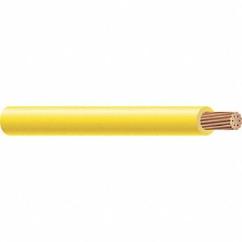 SOUTHWIRE Hookup Wire/MTW 10AWG 500ft Yel, 5LXE4