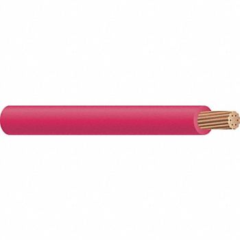 SOUTHWIRE Primary Wire 16 AWG 1 Cond 100 ft Red, 5LXF4