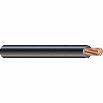 SOUTHWIRE Primary Wire 12 AWG 1 Cond 100 ft Black, 5LXF8