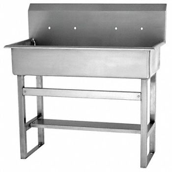 SANI-LAV SaniLav Wash Sta Rect 37inx16-1/2inx8in, 5LYA2