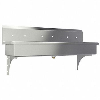 SANI-LAV SaniLav Wash Sta Rect 57inx16-1/2inx8in, 5LYA7