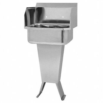 Sani-Lav Hand Sink Rect 17inx14inx7in, 5LYC0