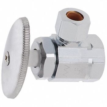 GRAINGER APPROVED Multi Turn Stop Angle 3/8 Inx3/8 In, 5LYF0
