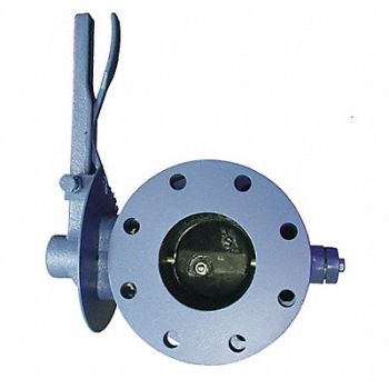 VAL-MATIC Butterfly Valve Flanged 12 Locking, 5LYH5