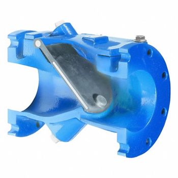 VAL-MATIC Swing Check Valve Cast Iron 6 Flange, 5LYJ8