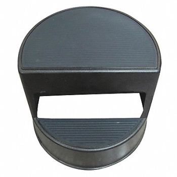 GRAINGER APPROVED Office Step Stool 9-1/2inH 350lb Plstic, 5M656