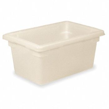 RUBBERMAID COMMERCIAL PRODUCTS Food/Tote Box 20 qt. White, 5M678