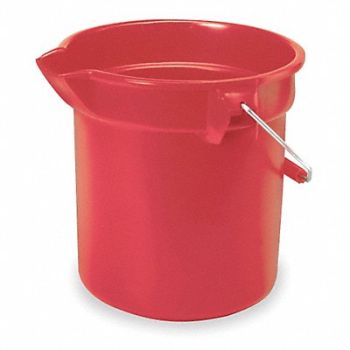 RUBBERMAID COMMERCIAL PRODUCTS Bucket 3 1/2 gal Red, 3U661