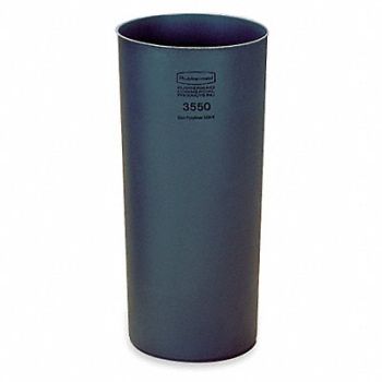 RUBBERMAID COMMERCIAL PRODUCTS Rigid Trash Can Liner 27-1/4 H x Gray, 5M812