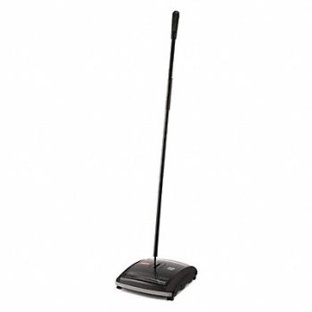 RUBBERMAID COMMERCIAL PRODUCTS Stick Sweeper 7-1/2 Cleaning Path W, 5M867