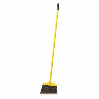 RUBBERMAID COMMERCIAL PRODUCTS Angle Broom 38 in Handle L 11 in Face, 5M896