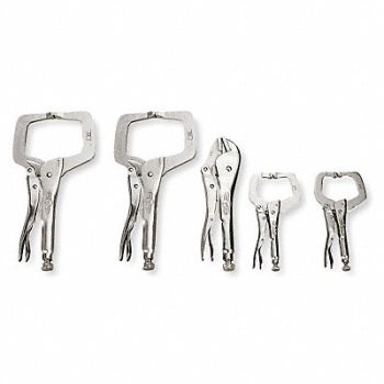 IRWIN VISE-GRIP Locking Clamp Set 6 10 11 5 Pc., 5MD28