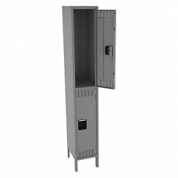 TENNSCO Wrdrb Lckr 2x1Lckr Gray 78 x12 x15 Assm, 5MDP9