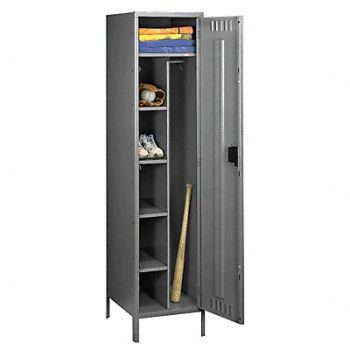 TENNSCO Lckr 1x1Lckr Md Gray 78 x24 x21 Assm, 5MDR6