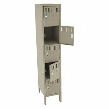 TENNSCO Bx Lckr 5x1Lckr Sand 66 x12 x18 Assm, 5MDT3