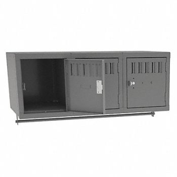 TENNSCO Bx Lckr 1x3Lckr Gray 12 x36 x18 Assm, 5MDU8