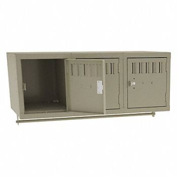 TENNSCO Bx Lckr 1x3Lckr Sand 12 x36 x18 Assm, 5MDU9