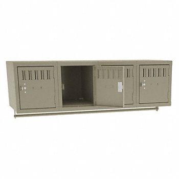 TENNSCO Bx Lckr 1x4Lckr Sand 12 x48 x18 Assm, 5MDV1