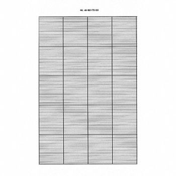 HONEYWELL Strip Chart Roll Range None Length 120Ft, 5MET5