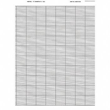HONEYWELL Strip Chart Fanfold Range None 115 Ft, 5MET6