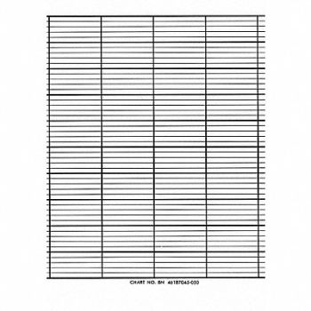 HONEYWELL Strip Chart Fanfold Range None 50 Ft, 5MEU0