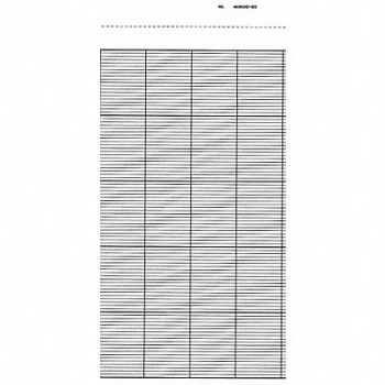 HONEYWELL Strip Chart Fanfold Range None 115 Ft, 5MEU2
