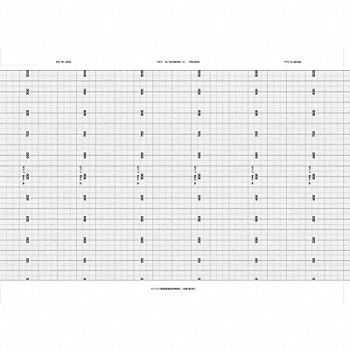 HONEYWELL Chart Roll Range 0 to 1000 120 Ft, 5MEU5