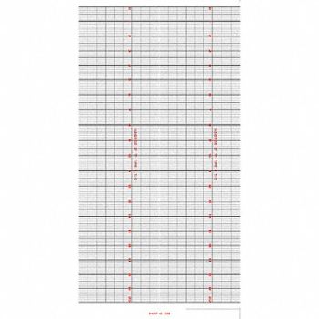 HONEYWELL Strip Chart Roll Range 0 to 20 120 Ft, 5MEU7