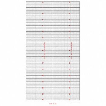 HONEYWELL Strip Chart Roll Range 0 to 16 120 Ft, 5MEU9