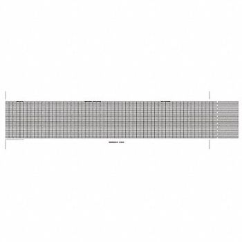 GRAPHIC CONTROLS Strip Chart Fanfold Range 0 to 10 53 Ft, 5MEW9