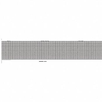 GRAPHIC CONTROLS Strip Chart Fanfold Range 0 to 8 53 Ft, 5MEY2