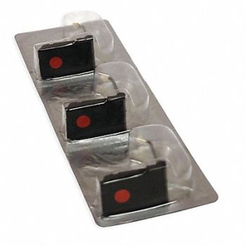 GRAPHIC CONTROLS Chart Recorder Pen Red Color PK3, 5MFF9