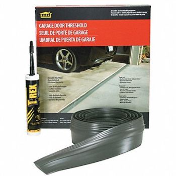 GRAINGER APPROVED Garage Door Threshold Kit Smooth/Fluted, 5MFH1