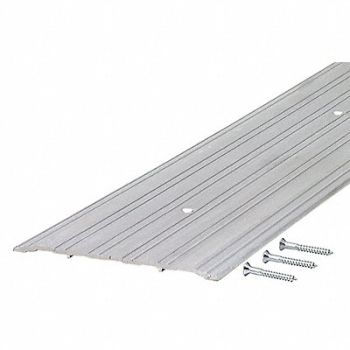 GRAINGER APPROVED Saddle Threshold Fluted Top 6 ft Alum, 5MFJ5