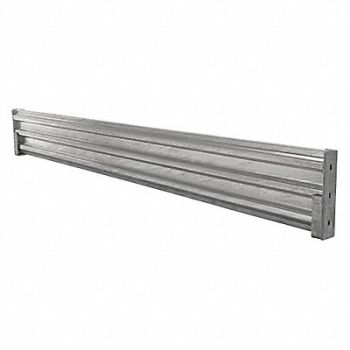 GRAINGER APPROVED Guard Rail 10 ft L 15 in H, 5MKC4