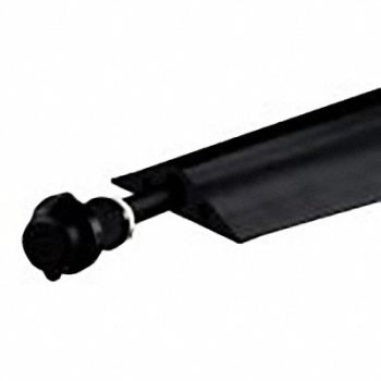 CHECKERS Cable Protector 1 Channel Black 5 ft L, 5MKJ5