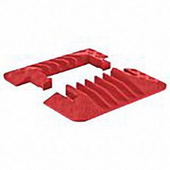 CHECKERS Cable Protector EndCap 5Channel 0.7ft PR, 5MKJ9