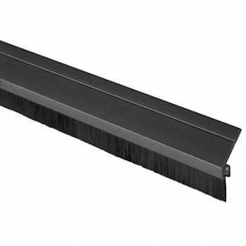 NATIONAL GUARD Door Frame Weatherstrip 7 ft Black, 5MKP2