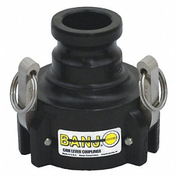 BANJO Cam and Groove Adapter 2 3 Poly, 5MLV0