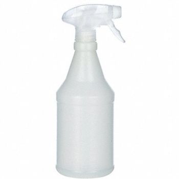 ABILITY ONE Spray Bottle 16 oz 6 7/8 H White, 5MN56