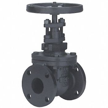 MILWAUKEE VALVE Gate Valve Class 125 6 in Flange, 5MPH9