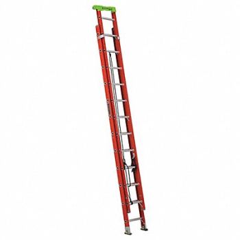 LOUISVILLE Extension Ladder Fiberglass 24 ft IA, 5MRH4