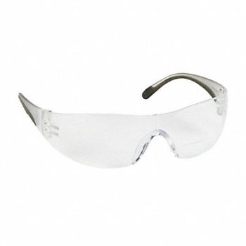 BOUTON OPTICAL Bifocal Safety Read Glasses +1.25 Clear, 5MRV3