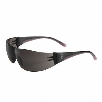 BOUTON OPTICAL Safety Glasses Gray, 5MRW4