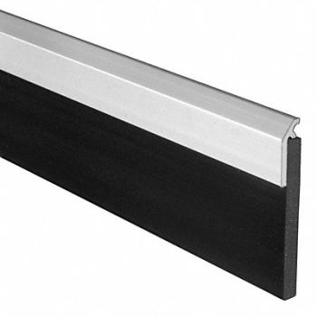 NATIONAL GUARD Door Sweep Anodized Aluminum 48 In, 5MUK2